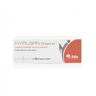 HYALGAN 20MG/2ML hyaluronic acid joint injection