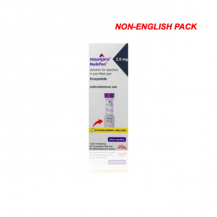MOUNJARO 2.5 MG (non-English pack) injectable medication