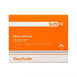 SoftFil Easyguide Micro Cannulas 25G 50mm, 5mm (20 per Pack)