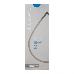 Teosyal RHA 2 Lidocaine hyaluronic acid dermal filler