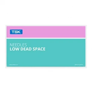 TSK Low Dead Space Hub LDS Needle 30G x 13mm (100 per Pack)