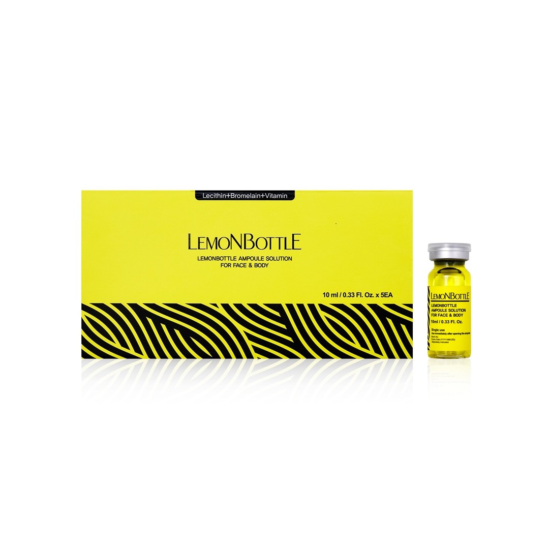 LEMONBOTTLE 美容液 10ml×5 LEMONBOTTLE Ampoule Solution 5x10ml – Advanced Fat Dissolving