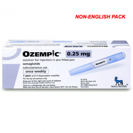 Ozempic Weight Loss Injection 0.25 mg (non-English pack) injectable medication