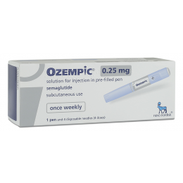 Ozempic Weight Loss Injection 0.25 mg (English pack)