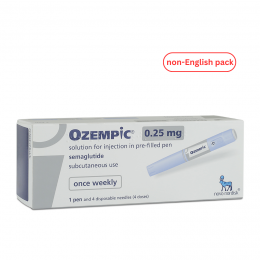 Ozempic For Weight Loss 0.25 mg (non-English pack)