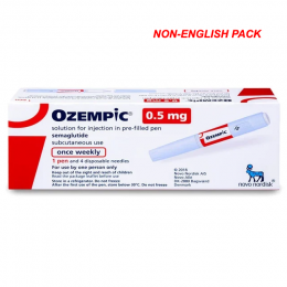 Ozempic For Weight Loss 0.5 mg (non-English pack) injectable medication