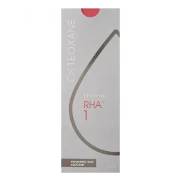 Teosyal RHA 1 Lidocaine hyaluronic acid dermal filler