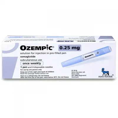 Ozempic Weight Loss Injection 0.25 mg (English pack) injectable medication