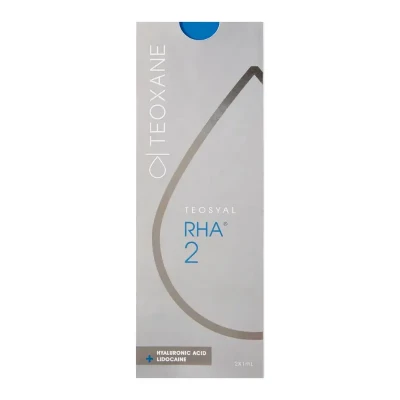 Teosyal RHA 2 Lidocaine hyaluronic acid dermal filler