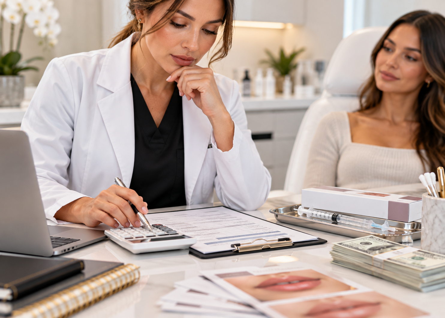 things that influence lip filler pricing in a practice