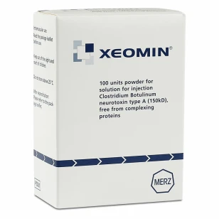 Xeomin 100 Units vial and box
